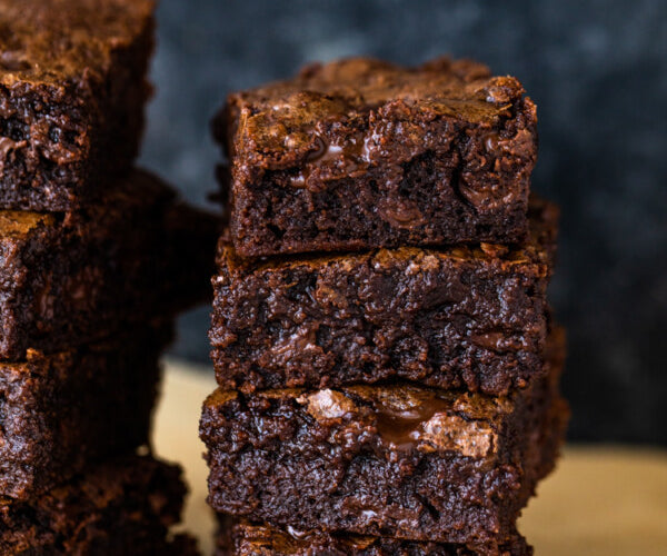 Fudgy Brownies with Cricket Powder