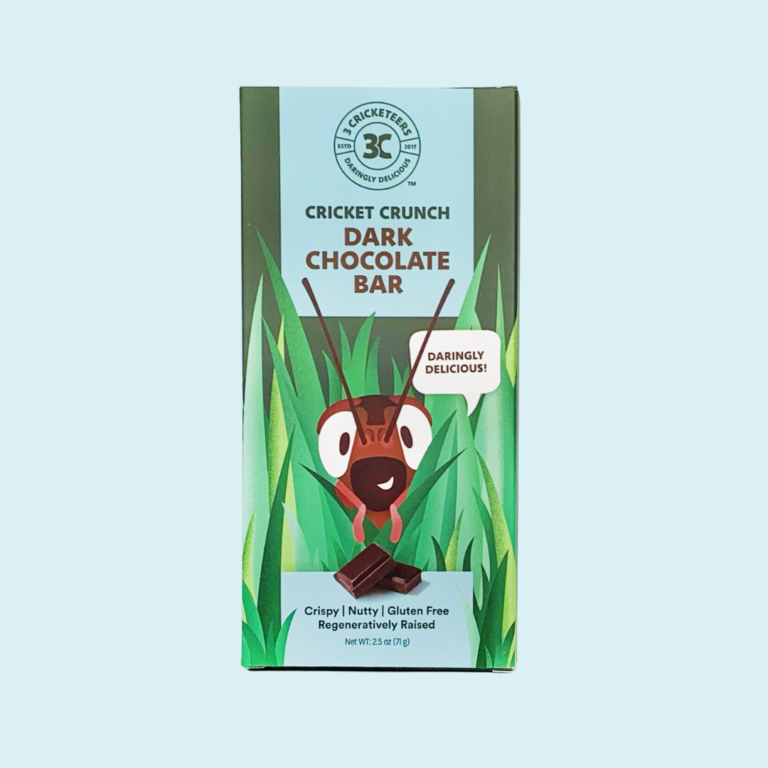Dark Chocolate Cricket Crunch Bar