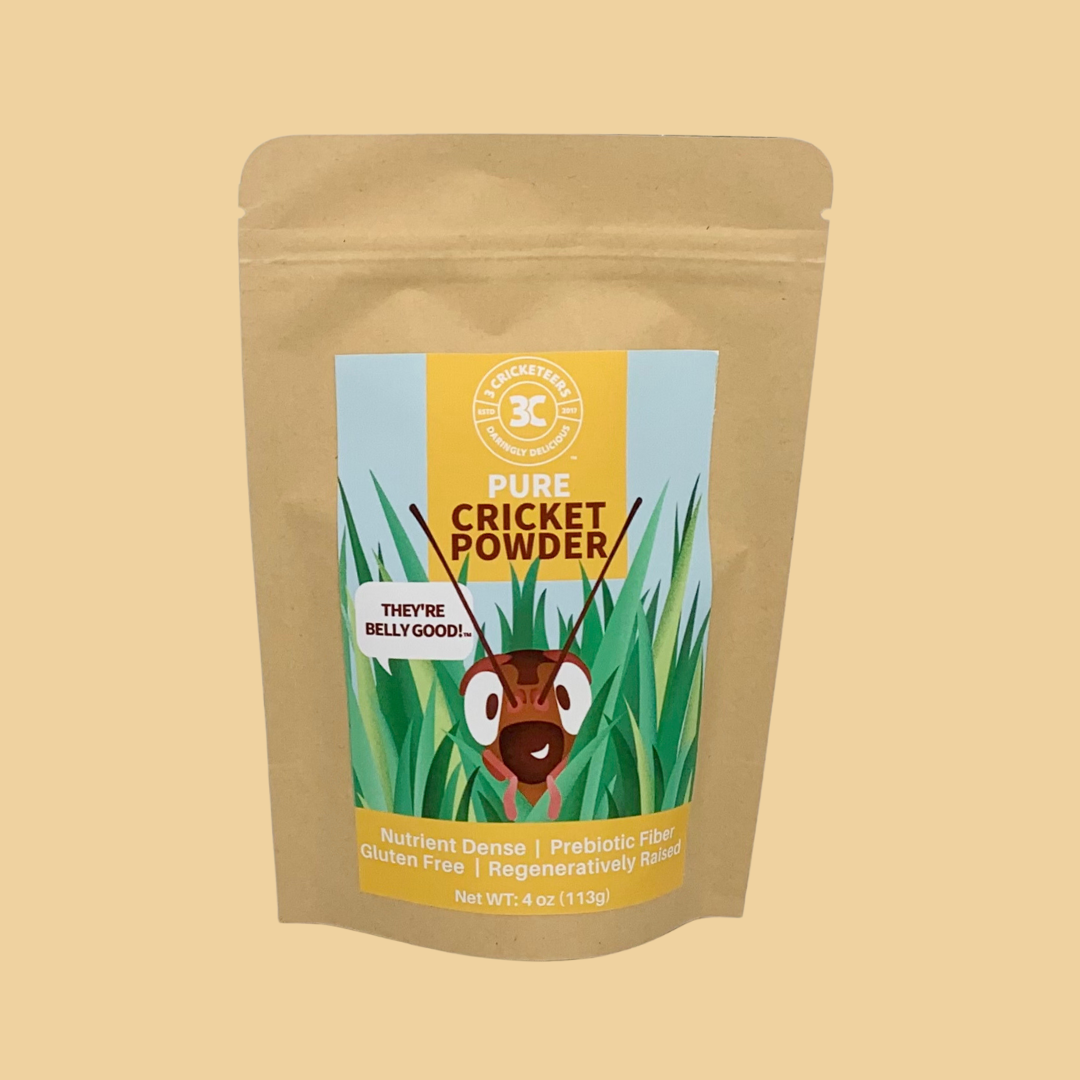 Pure Cricket Powder 4 oz Package
