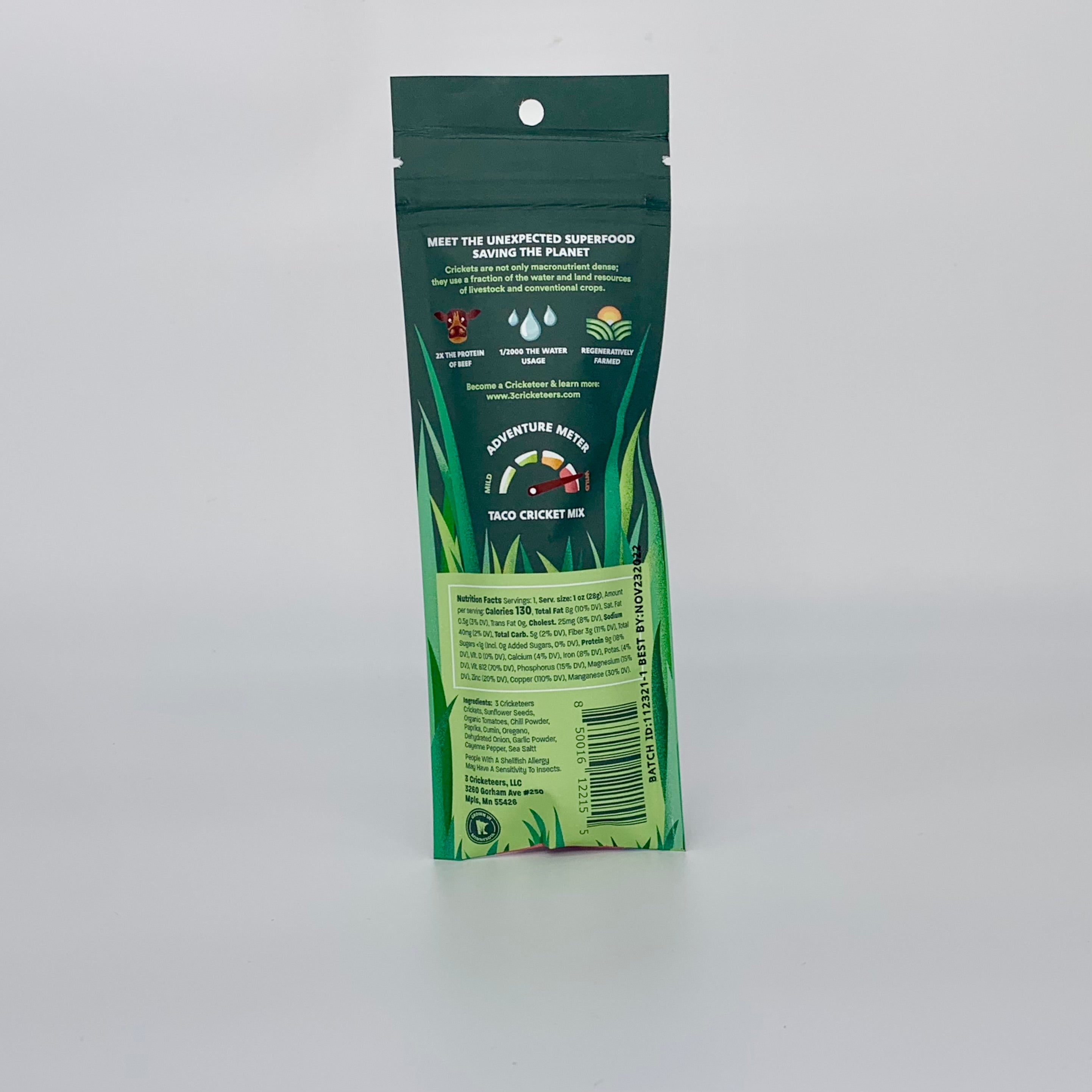 Taco Cricket Snack Mix Nutrition Info