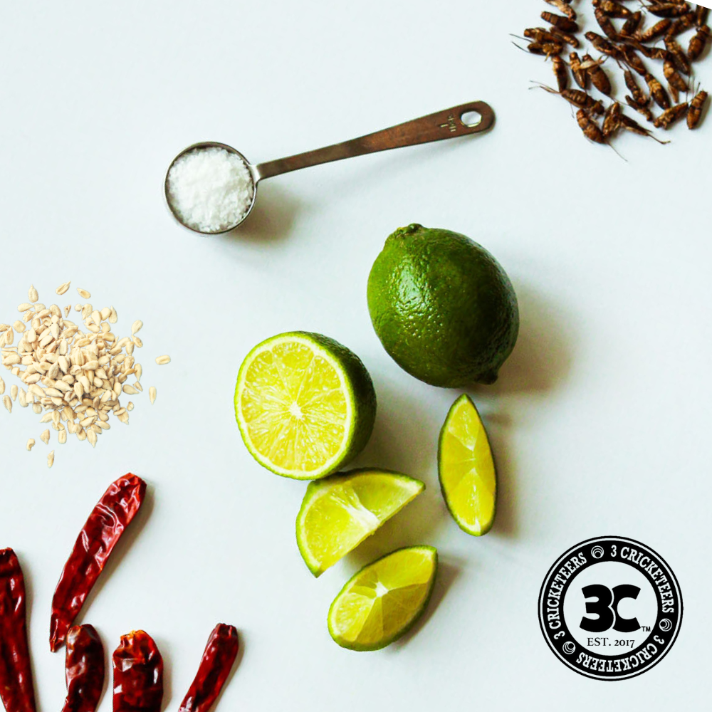 Chili Lime Cricket Snack Mix Ingredients